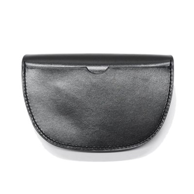 画像2: KAPTAIN SUNSHINE（キャプテンサンシャイン）Round Wallet Sml（ラウンドウォレットスモール）FRENCH CALF LEATHER/Black（ブラック）