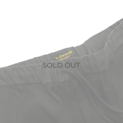 画像4: ＜40%OFF＞*A VONTADE（アボンタージ）Slim Easy Slacks Ver.2（スリムイージースラックスVer.2）”TR Stretch Serge" / Black（ブラック）※Lサイズのみ
