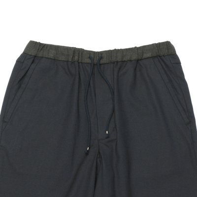 画像2: *A VONTADE（アボンタージ）Slim Easy Slacks Ver.2（スリムイージースラックスVer.2）”TR Stretch Serge" / Dk.Navy（ダークネイビー）