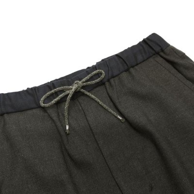 画像3: *A VONTADE(アボンタージ)Slim Easy Slacks Ver.2(スリムイージースラックスVer.2)"TR Stretch Serge" / Dk.Charcoal(ダークチャコール)