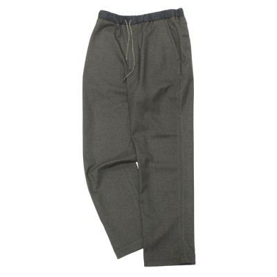 画像1: *A VONTADE（アボンタージ）Slim Easy Slacks Ver.2（スリムイージースラックスVer.2）"TR Stretch Serge" / Dk.Charcoal（ダークチャコール）