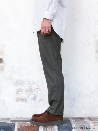 画像11: *A VONTADE（アボンタージ）Slim Easy Slacks Ver.2（スリムイージースラックスVer.2）”TR Stretch Serge" / Black（ブラック）
