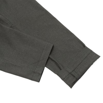 画像6: *A VONTADE(アボンタージ)Slim Easy Slacks Ver.2(スリムイージースラックスVer.2)"TR Stretch Serge" / Dk.Charcoal(ダークチャコール)