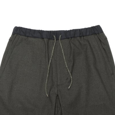 画像2: *A VONTADE（アボンタージ）Slim Easy Slacks Ver.2（スリムイージースラックスVer.2）"TR Stretch Serge" / Dk.Charcoal（ダークチャコール）