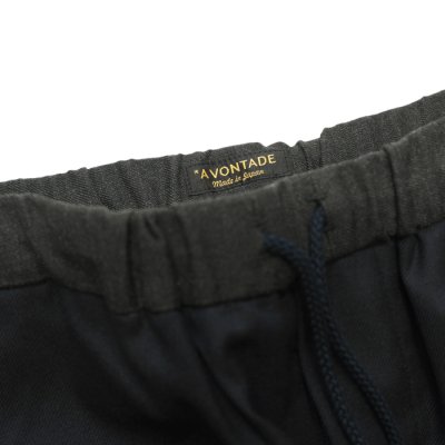画像4: *A VONTADE（アボンタージ）Slim Easy Slacks Ver.2（スリムイージースラックスVer.2）”TR Stretch Serge" / Dk.Navy（ダークネイビー）