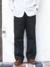 画像11: A VONTADE（アボンタージ）Type 45 Chino Trousers-Wide Fit-（タイプ45チノトラウザーズ）Classic Selvedge Twill/Black（ブラック）【裾上げ無料】 (11)