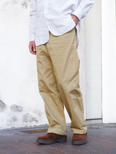 画像14: *A VONTADE（アボンタージ）Type 45 Chino Trousers（タイプ45チノトラウザーズ）"Classic Selvedge Twil" / Beige（ベージュ）【裾上げ無料】