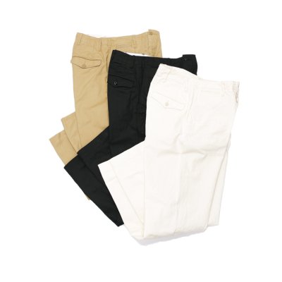 画像10: *A VONTADE（アボンタージ）Type 45 Chino Trousers（タイプ45チノトラウザーズ）"Classic Selvedge Twill"/ Black（ブラック）【裾上げ無料】