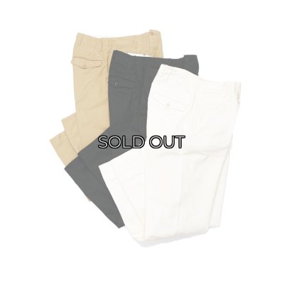 画像10: *A VONTADE（アボンタージ）Type 45 Chino Trousers（タイプ45チノトラウザーズ）"Classic Selvedge Twill"/ Black（ブラック）【裾上げ無料】