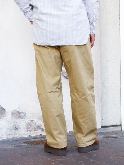 画像13: *A VONTADE（アボンタージ）Type 45 Chino Trousers（タイプ45チノトラウザーズ）"Classic Selvedge Twil" / Beige（ベージュ）【裾上げ無料】