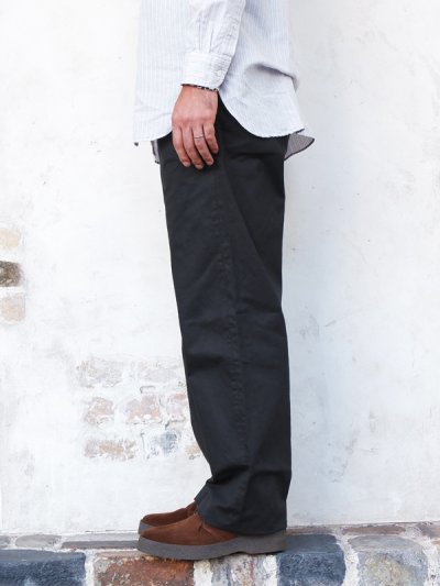 画像12: *A VONTADE（アボンタージ）Type 45 Chino Trousers（タイプ45チノトラウザーズ）"Classic Selvedge Twill"/ Black（ブラック）【裾上げ無料】