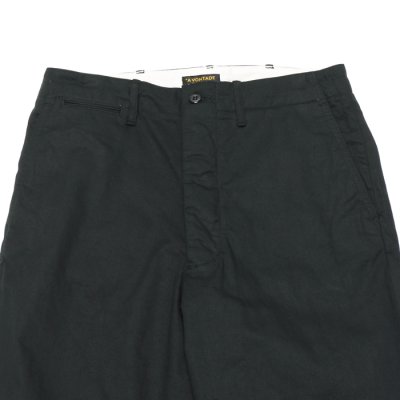 画像2: *A VONTADE（アボンタージ）Type 45 Chino Trousers（タイプ45チノトラウザーズ）"Classic Selvedge Twill"/ Black（ブラック）【裾上げ無料】
