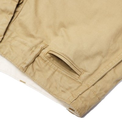 画像8: *A VONTADE（アボンタージ）Type 45 Chino Trousers（タイプ45チノトラウザーズ）"Classic Selvedge Twil" / Beige（ベージュ）【裾上げ無料】