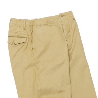画像6: *A VONTADE（アボンタージ）Type 45 Chino Trousers（タイプ45チノトラウザーズ）"Classic Selvedge Twil" / Beige（ベージュ）【裾上げ無料】