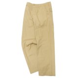 A VONTADE（アボンタージ）Type 45 Chino Trousers-Wide Fit-（タイプ45チノトラウザーズ）Classic Selvedge Twill/Beige（ベージュ）【裾上げ無料】