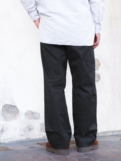 画像13: *A VONTADE（アボンタージ）Type 45 Chino Trousers（タイプ45チノトラウザーズ）"Classic Selvedge Twill"/ Black（ブラック）【裾上げ無料】