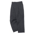 A VONTADE（アボンタージ）1 Tuck Easy Trousers（1タックイージートラウザーズ）Original Yarn Dyed Gabardine/Deep Navy（ディープネイビー）【裾上げ無料】