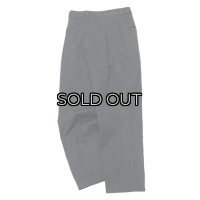 『OUTLET』*A VONTADE（アボンタージ）1 Tuck Easy Trousers（1タックイージートラウザーズ）”Original Yarn Dyed Gabardine" / Deep Navy（ディープネイビー）