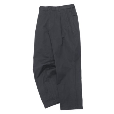 画像1: A VONTADE（アボンタージ）1 Tuck Easy Trousers（1タックイージートラウザーズ）Original Yarn Dyed Gabardine/Deep Navy（ディープネイビー）【裾上げ無料】
