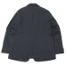 画像2: *A VONTADE（アボンタージ）Weekender 2B Jacket（ウィークエンダー2Bジャケット）"Original Yarn Dyed Gabardine" / Deep Navy（ディープネイビー） (2)