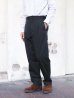 画像14: *A VONTADE（アボンタージ）1 Tuck Easy Trousers（1タックイージートラウザーズ）”Original Yarn Dyed Gabardine" / Deep Navy（ディープネイビー）【裾上げ無料】