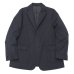 画像1: A VONTADE（アボンタージ）Weekender 2B Jacket（ウィークエンダー2Bジャケット）Original Yarn Dyed Gabardine/Deep Navy（ディープネイビー） (1)