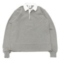 BARBARIAN（バーバリアン）クラシック ラガーシャツ-NEW FIT-（SOLID）/Oxford（オックスフォードグレー）