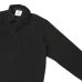画像4: BARBARIAN（バーバリアン）Heavy Weight Rugby Collar Shirt（ヘビーウェイト ラグビーカラーシャツ） "SOLID" / Black（ブラック）