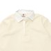 画像3: BARBARIAN（バーバリアン）Heavy Weight Rugby Collar Shirt（ヘビーウェイト ラグビーカラーシャツ） "SOLID" / Ivory（アイボリー）