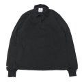 BARBARIAN（バーバリアン）クラシック ラガーシャツ-NEW FIT-（SOLID）/Black（ブラック）