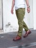 画像12: F.O.B FACTORY（エフオービーファクトリー）NARROW U.S TROUSERS（ナローUSトラウザーズ）HEAVY WEST POINT/Olive（オリーブ）【裾上げ無料】