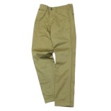 F.O.B FACTORY（エフオービーファクトリー）NARROW U.S TROUSERS（ナローUSトラウザーズ）HEAVY WEST POINT/Olive（オリーブ）【裾上げ無料】