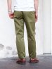 画像11: F.O.B FACTORY（エフオービーファクトリー）NARROW U.S TROUSERS（ナローUSトラウザーズ）HEAVY WEST POINT/Olive（オリーブ）【裾上げ無料】
