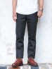 画像9: F.O.B FACTORY（エフオービーファクトリー）NARROW U.S TROUSERS（ナローUSトラウザーズ）HEAVY WEST POINT/Navy（ネイビー）【裾上げ無料】