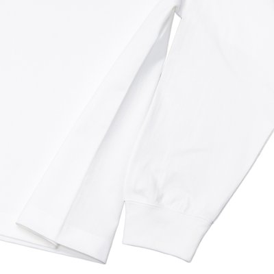 画像5: KAPTAIN SUNSHINE（キャプテンサンシャイン）Suvin Supima Tube Long Sleeve Tee Heavy（スビンスーピマチューブロングスリーブヘビーTシャツ）"SUVIN SUPIMA TUBE JERSEY HEAVY" / White（ホワイト）