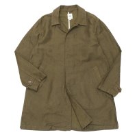 F.O.B FACTORY（エフオービーファクトリー）FRENCH BASK COAT（フレンチバスクコート）CL DOUBLECLOTH BACK SATIN/Olive（オリーブ）