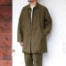 画像9: F.O.B FACTORY（エフオービーファクトリー）FRENCH BASK COAT（フレンチバスクコート）CL DOUBLECLOTH BACK SATIN/Olive（オリーブ）