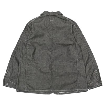 画像2:  Post O'Alls（ポストオーバーオールズ）DeLuxe Railroader2（デラックス・レイルローダー2）"8oz Denim with taffeta lining" / Black（ブラック）
