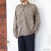 画像11: KAPTAIN SUNSHINE（キャプテンサンシャイン）Garment Dyed Safari Shirt Jacket（ガーメントダイドサファリシャツジャケット）FINX SATIN CLOTH/Taupe（トープ）