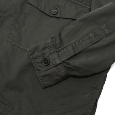 画像6: 『OUTLET』KAPTAIN SUNSHINE（キャプテンサンシャイン）Garment Dyed Safari Shirt Jacket（ガーメントダイドサファリシャツジャケット）/ Taupe（トープ）