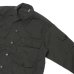 画像7: KAPTAIN SUNSHINE（キャプテンサンシャイン）Garment Dyed Safari Shirt Jacket（ガーメントダイドサファリシャツジャケット）FINX SATIN CLOTH/Taupe（トープ）・Ink Black（インクブラック）