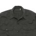 画像6: KAPTAIN SUNSHINE（キャプテンサンシャイン）Garment Dyed Safari Shirt Jacket（ガーメントダイドサファリシャツジャケット）FINX SATIN CLOTH/Taupe（トープ）・Ink Black（インクブラック）