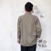 画像17: KAPTAIN SUNSHINE（キャプテンサンシャイン）Garment Dyed Safari Shirt Jacket（ガーメントダイドサファリシャツジャケット）FINX SATIN CLOTH/Taupe（トープ）・Ink Black（インクブラック）