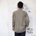 画像13: KAPTAIN SUNSHINE（キャプテンサンシャイン）Garment Dyed Safari Shirt Jacket（ガーメントダイドサファリシャツジャケット）FINX SATIN CLOTH/Taupe（トープ）