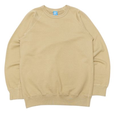 画像1: Good On（グッドオン）Raglan Crew Sweat（ラグランクルースウェット）"Reactive Dye"/Coyote（コヨーテ）※Sサイズのみ