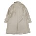 画像2: KAPTAIN SUNSHINE（キャプテンサンシャイン）Traveller Coat（トラベラーコート）EXTRAFINE REVERSE CLOTH MELTON/Light Grey（ライトグレー） (2)