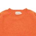 画像3: INVERALLAN（インバーアラン）Crew Neck Saddle Shoulder Sweater（クルーネックサドルショルダーセーター）Supersoft Shetland/Jaffa（オレンジ）