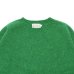 画像3: INVERALLAN（インバーアラン）Crew Neck Saddle Shoulder Sweater（クルーネックサドルショルダーセーター）Supersoft Shetland/Pixie（グリーン）