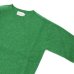 画像4: INVERALLAN（インバーアラン）Crew Neck Saddle Shoulder Sweater（クルーネックサドルショルダーセーター）Supersoft Shetland/Pixie（グリーン）