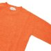 画像4: INVERALLAN（インバーアラン）Crew Neck Saddle Shoulder Sweater（クルーネックサドルショルダーセーター）Supersoft Shetland/Jaffa（オレンジ）